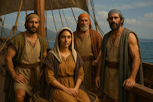 Phoenician traders on a ship