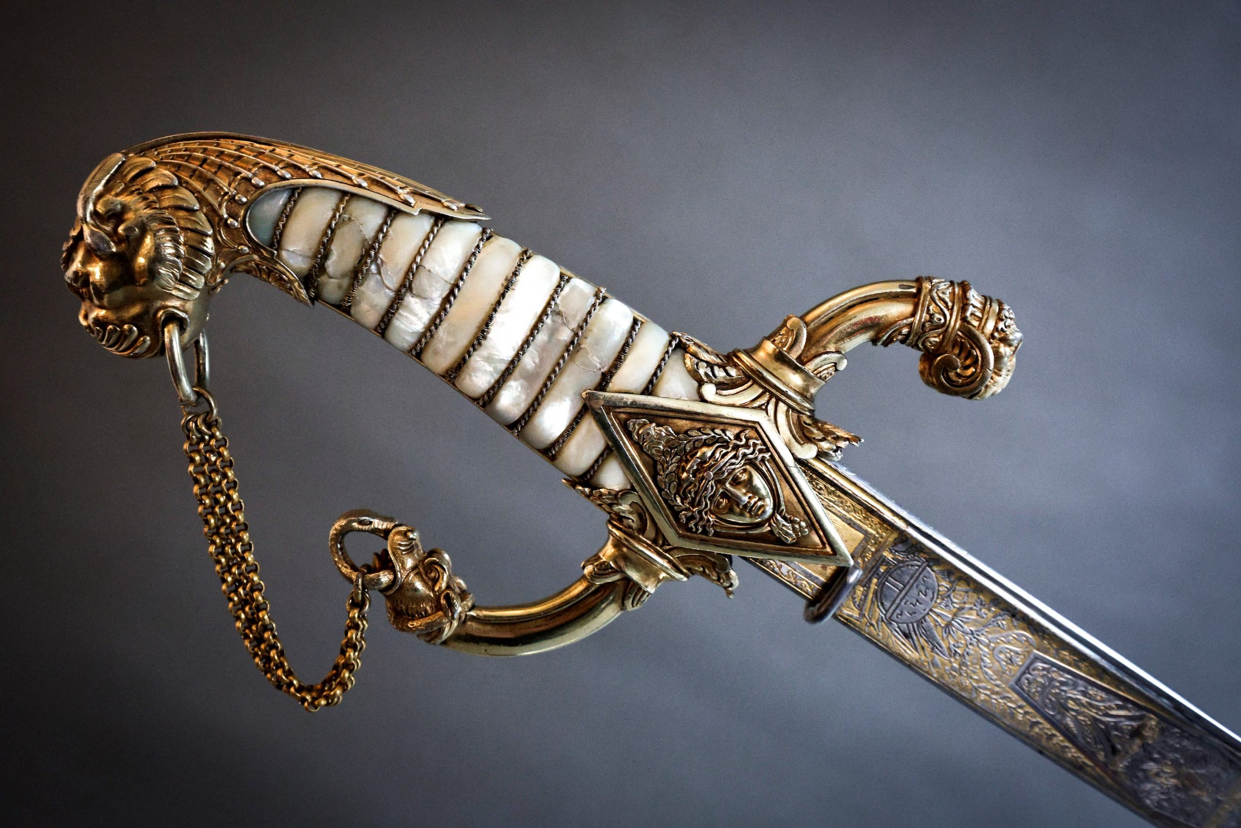 Napoleon Bonaparte Marengo gold sword hilt